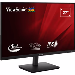 Viewsonic LED monitor VA270-H 27 inch - Full HD - 250 nits - resp 1ms 75Hz - 27\" Monitor PC 68,6 cm (27") 1920 x 1080 Pixel Nero