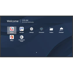 Viewsonic CDE8631-1C visualizzatore di messaggi Pannello piatto per segnaletica digitale 2,18 m (86") LCD Wi-Fi 500 cd/m² 4K Ultra HD Nero Processore integrato Android 14 24/7