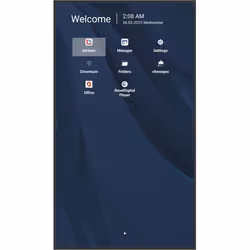 Viewsonic CDE8631-1C visualizzatore di messaggi Pannello piatto per segnaletica digitale 2,18 m (86") LCD Wi-Fi 500 cd/m² 4K Ultra HD Nero Processore integrato Android 14 24/7 - Vista aggiuntiva 4