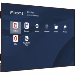 Viewsonic CDE9831-1C visualizzatore di messaggi Pannello piatto per segnaletica digitale 2,49 m (98") LCD Wi-Fi 500 cd/m² 4K Ultra HD Nero Processore integrato Android 14 24/7 - Vista aggiuntiva 2