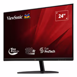 Viewsonic VA2432-H-2 Monitor 24 pollici Full HD IPS 100 Hz Nero - Vista aggiuntiva 3