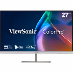 Viewsonic VP Series VP2766-2K-W Monitor PC 68,6 cm (27") 2560 x 1440 Pixel Quad HD LED Bianco, Argento - Vista aggiuntiva 2
