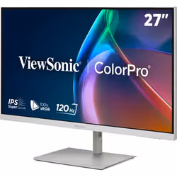 Viewsonic VP Series VP2766-2K-W Monitor PC 68,6 cm (27") 2560 x 1440 Pixel Quad HD LED Bianco, Argento - Vista aggiuntiva 7