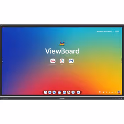 Viewsonic IFP7551-3C lavagna interattiva 190,5 cm (75") 3840 x 2160 Pixel Touch screen Nero - Vista aggiuntiva 2