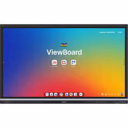 Viewsonic IFP7551 Display lavagna interattiva 190,5 cm (75") 3840 x 2160 Pixel Touch screen Nero - Vista aggiuntiva 3