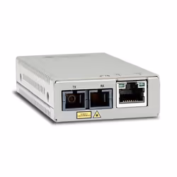 Allied Telesis AT-MMC200LX/SC-TAA-60, 100 Mbit/s, 10Base-T, 100Base-T, 100Base-LX, IEEE 802.1Q, Gigabit Ethernet, 10,100 Mbit ...