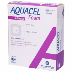 Medicazione Hydrofiber Sterile Adesiva In Schiuma Misura 8X8Cm 10 Pezzi St