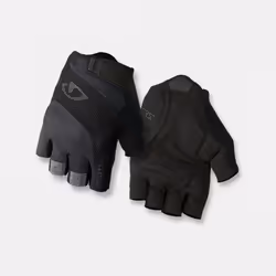 Giro Bravo Gel Glove, Guanti senza dita, Ciclismo, Maschio, Nero, L, Monocromatico