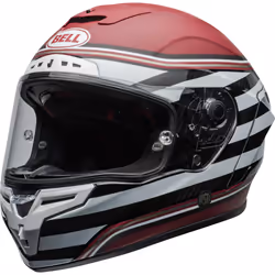 Bell Race Star DLX RSD The Zone Casco, bianco-rosso, dimensione S per uomo
