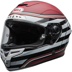 Bell Race Star DLX RSD The Zone Casco, bianco-rosso, dimensione S per uomo