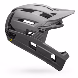 Bell Helmets Super AIR R MIPS, Casco integrale, Costruzione tramite stampaggio, Visiera del casco, Opaco