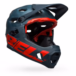 Bell Helmets Super DH Spherical Cremisi, Blu