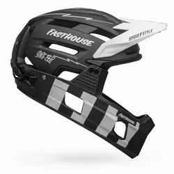 Bell Helmets Super Air R Spherical, Casco integrale, Costruzione tramite stampaggio, Visiera del casco, Opaco