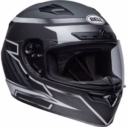 Bell Qualifier DLX Mips Raiser Casco, nero-bianco, dimensione S per uomo