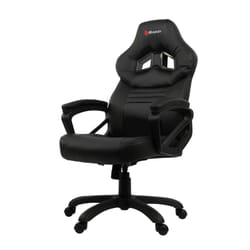Arozzi Monza -BK sedia per videogioco Sedia da gaming per PC Seduta imbottita Nero