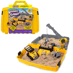 Kinetic Sand Valigetta Cantiere con veicolo e 907 g di sabbia, dai 3 anni - 6055877