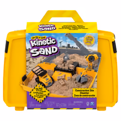 Kinetic Sand Valigetta Cantiere con veicolo e 907 g di sabbia, dai 3 anni - 6055877 - Vista aggiuntiva 4
