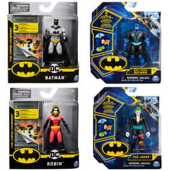 DC Comics , BATMAN - Personaggi articolati 10 cm a Sorpresa, dai 3 anni - 6055946