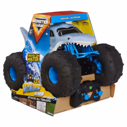 Monster Jam , Veicolo Radicomandato Megalodon Storm, Per Tutti I Tipi Di Terreno, In Scala 1:15, Dai 4 Anni, 6056227, Monster ...