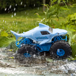 Monster Jam , Veicolo Radicomandato Megalodon Storm, Per Tutti I Tipi Di Terreno, In Scala 1:15, Dai 4 Anni, 6056227 - Vista aggiuntiva 4