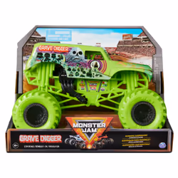 Monster Jam , veicolo die-cast Monster Truck Son-uva-Digger ufficiale, in scala 1:24 - Vista aggiuntiva 5
