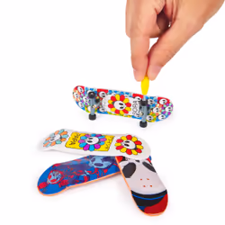 Tech Deck , Giochi Olimpici Parigi 2024, set da 4 fingerboard Ultra DLX, mini skateboard da collezione personalizzabili, giocattoli per bambini da 6 anni in su - Vista aggiuntiva 5