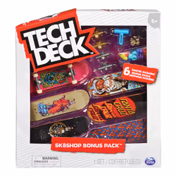 Tech Deck , confezione Premium da 6 Mini Skate, Assortiti e Originali, 6028845 - Vista aggiuntiva 4