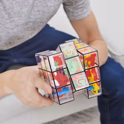 Games Fusione Rubik’s Perplexus 3 x 3, gioco di abilità con labirinto e complessi rompicapo, per adulti e bambini dagli 8 anni in su