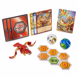 Bakugan Starter Pack, confezione da 3, Fusione Hydorous x Thryno Ultra, action figure collezionabili Armored Alliance