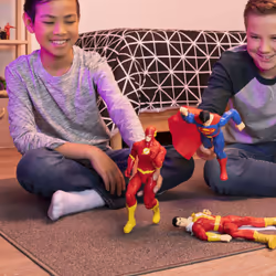 DC Comics | FLASH | Personaggio Flash 30 cm | Personaggio 30 cm con decorazioni originali e 11 punti di articolazione - Giocattoli per bambini e bambine dai 3 anni - Vista aggiuntiva 5