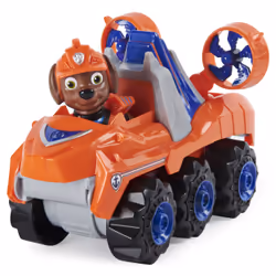 PAW Patrol | Veicolo Dino Rescue di Zuma | Veicolo con motore a retrocarica | Personaggio e Dinosauro Misterioso inclusi | Giochi per bambini dai 3 anni in su