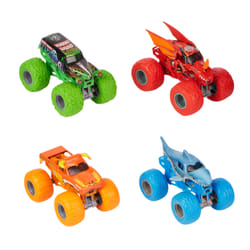 Monster Jam , set Tough Treads, Monster Truck die-cast El Toro Loco, Megalodon, Grave Digger e Bakugan Dragonoid ufficiali, scala 1:64, giocattoli per bambini e bambine dai 3 anni in su