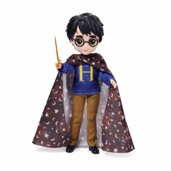Wizarding World Harry Potter, set regalo bambola Harry Potter da 20,3 cm con Mantello dell'Invisibilità e 5 accessori per bambola, giocattoli per bambini dai 6 anni in su - Vista aggiuntiva 7