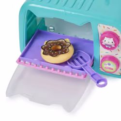 Gabby's Dollhouse , Forno Cucina con Cakey, cucina giocattolo con luci e suoni, accessori da cucina e cibi giocattolo per bambini dai 3 anni in su - Vista aggiuntiva 7