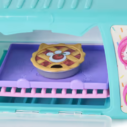 Gabby's Dollhouse , Forno Cucina con Cakey, cucina giocattolo con luci e suoni, accessori da cucina e cibi giocattolo per bambini dai 3 anni in su - Vista aggiuntiva 8