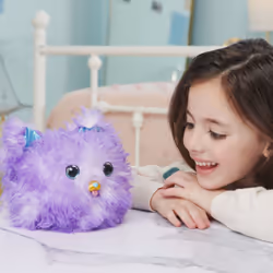 Fur Fluffs , Pupper-Fluff, animale giocattolo interattivo a sorpresa con oltre 100 suoni e reazioni, per bambine dai 5 anni in su