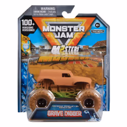 Monster Jam , Mystery Mudders, Monster Truck die-cast ufficiale, cambia con l'acqua, in scala 1:64 (i modelli variano), Monst ...
