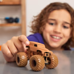 Monster Jam , Mystery Mudders, Monster Truck die-cast ufficiale, cambia con l'acqua, in scala 1:64 (i modelli variano)