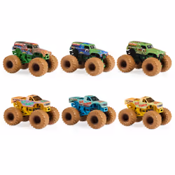 Monster Jam , Mystery Mudders, Monster Truck die-cast ufficiale, cambia con l'acqua, in scala 1:64 (i modelli variano)