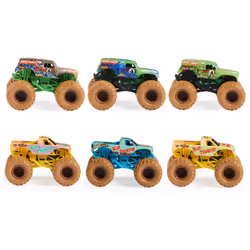 Monster Jam , Mystery Mudders, Monster Truck die-cast ufficiale, cambia con l'acqua, in scala 1:64 (i modelli variano) - Vista aggiuntiva 7