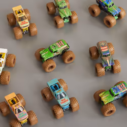 Monster Jam , Mystery Mudders, Monster Truck die-cast ufficiale, cambia con l'acqua, in scala 1:64 (i modelli variano) - Vista aggiuntiva 8