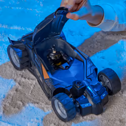 DC Comics , auto radiocomandata Batman Batmobile, facile da guidare, compatibile con personaggi Batman, giocattoli per bambini e bambine dai 4 anni in su - Vista aggiuntiva 5