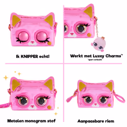 Purse Pets | Borsetta in versione Metallic Cagnolino | Oltre 30 Effetti sonori e reazioni, Giocattoli per Bambine dai 4 Anni in su