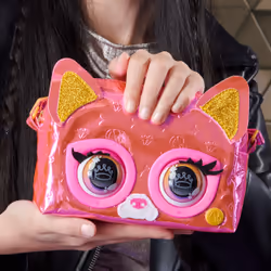 Purse Pets | Borsetta in versione Metallic Cagnolino | Oltre 30 Effetti sonori e reazioni, Giocattoli per Bambine dai 4 Anni in su - Vista aggiuntiva 6