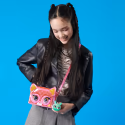 Purse Pets | Borsetta in versione Metallic Cagnolino | Oltre 30 Effetti sonori e reazioni, Giocattoli per Bambine dai 4 Anni in su - Vista aggiuntiva 8