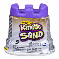 Kinetic Sand , Mini Castello con 130g di Sabbia Cinetica, colore a sorpresa, per bambini dai 3 anni in su, 3 anno/i, Bambino/ ...