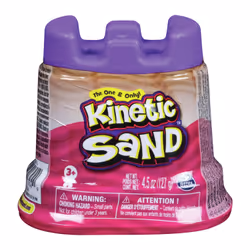 Kinetic Sand , Mini Castello con 130g di Sabbia Cinetica, colore a sorpresa, per bambini dai 3 anni in su - Vista aggiuntiva 4