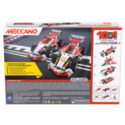 Meccano , Multimodello da 10, kit di costruzioni, Veicoli da Gara, 225 pezzi - dagli 8 anni - Vista aggiuntiva 8
