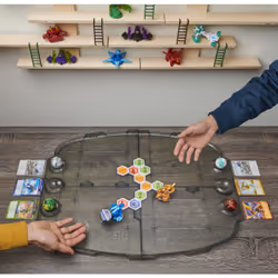 Bakugan Battle Matrix, tabellone di gioco deluxe con esclusivo Gold Sharktar, per bambini dai 6 anni in su - Vista aggiuntiva 4