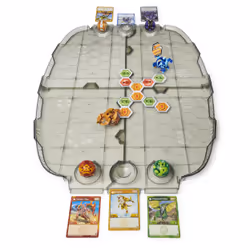 Bakugan Battle Matrix, tabellone di gioco deluxe con esclusivo Gold Sharktar, per bambini dai 6 anni in su - Vista aggiuntiva 5
